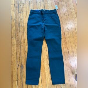GAP skinny green professional pants NWT